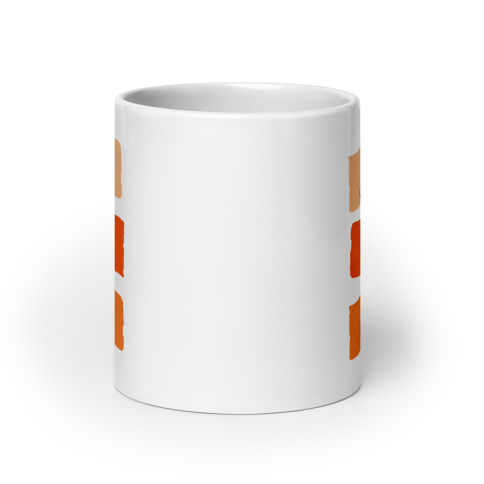 White spook mug